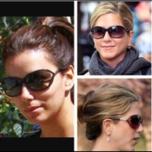 Tom Ford Jennifer Blue sunglasses with case.. no scratches